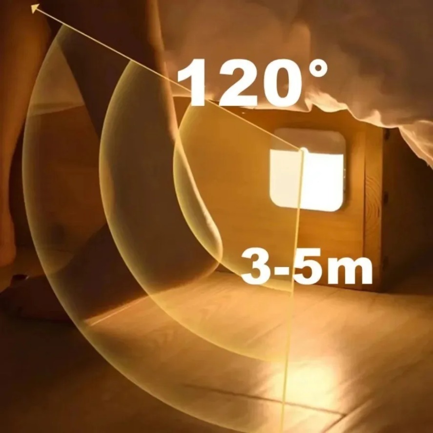 Ldr Light Sensor - เซ็นเซอร์ตรวจจับความเคลื่อนไหว PIR ไฟกลางคืนแบบ USB ไฟ LED