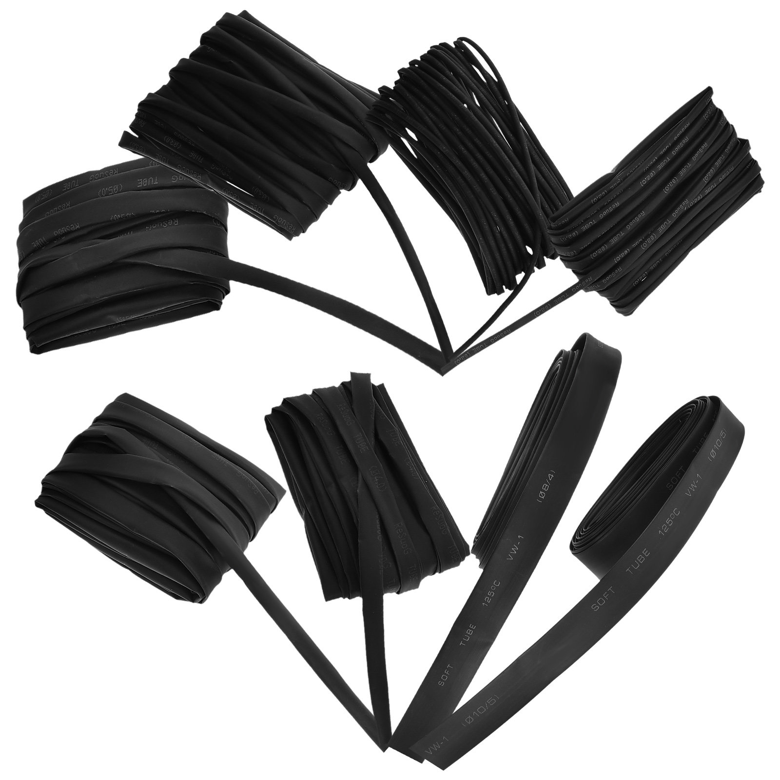 Heat Shrink Tubing - ท่อหดความร้อนแบบหนา 8 ชิ้น สำหรับงานอุตสาหกรรม กันน้ำ หุ้มสายไฟ