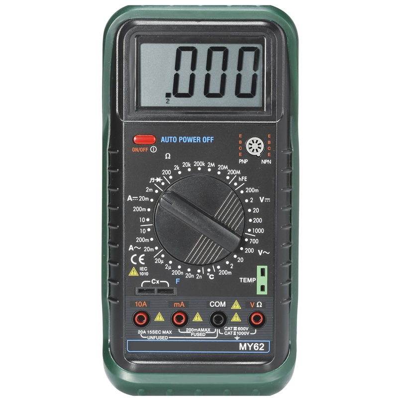 Multimeter Digital - มัลติมิเตอร์ดิจิตอลแบบพกพา MY68 รุ่นขายดีปี 2026 หน้าจอ LCD