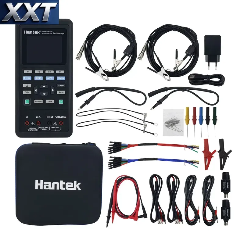 Multimeter Digital - XXT 2026 ชุดเครื่องมือวินิจฉัยยานยนต์ดิจิทัล 4-in-1 รุ่นขายดี Hantek2D82AUTO