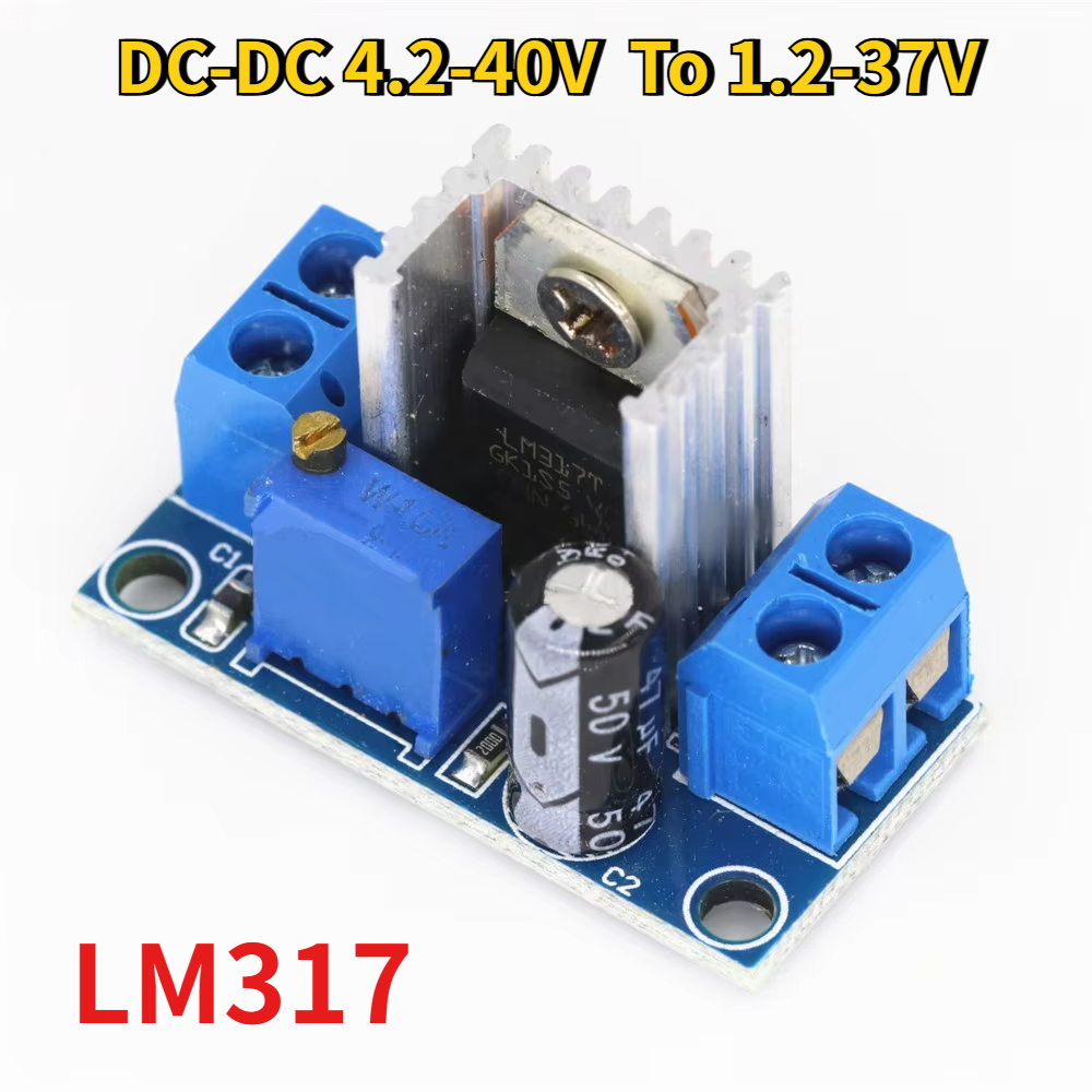 LM317 แหล่งจ่ายไฟตัวแปรโมดูล D - Lm317 Voltage Regulator บทวิจารณ์และราคา