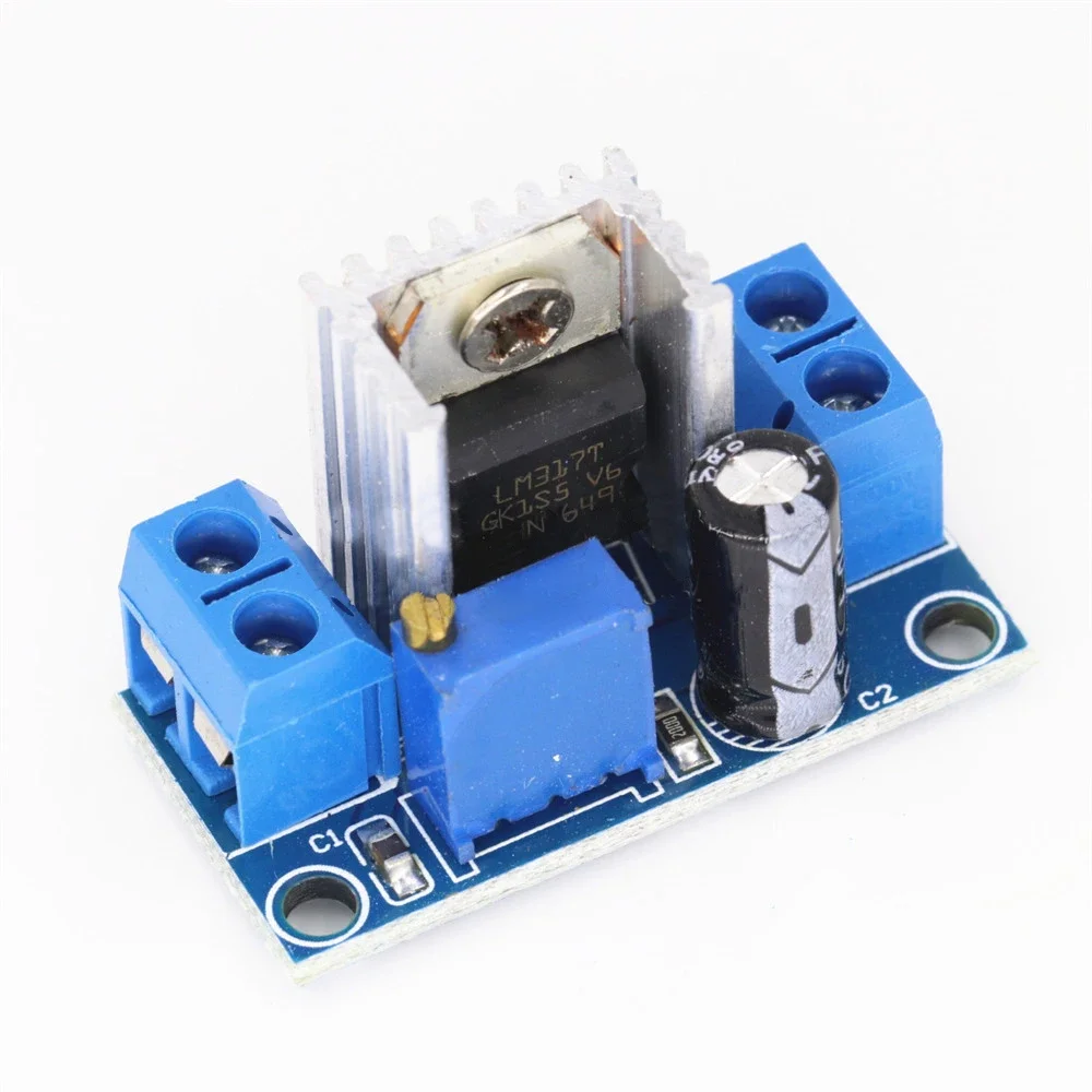 LM317 แหล่งจ่ายไฟตัวแปรโมดูล D - Lm317 Voltage Regulator บทวิจารณ์และราคา
