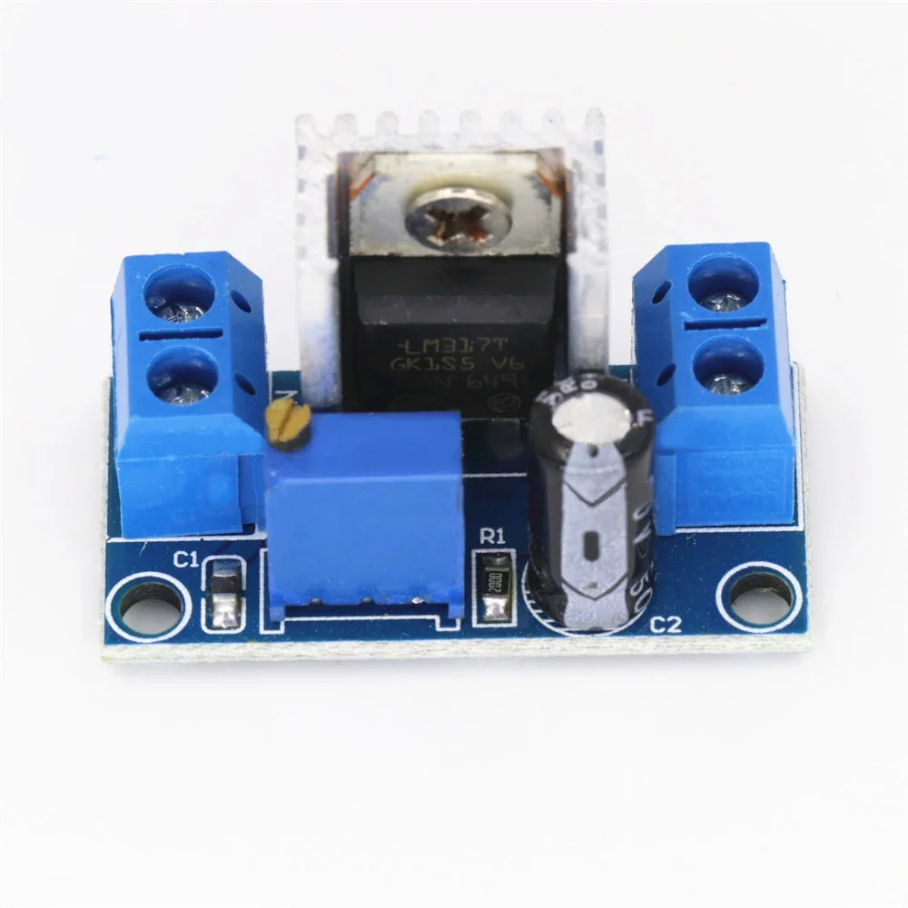 LM317 แหล่งจ่ายไฟตัวแปรโมดูล D - Lm317 Voltage Regulator บทวิจารณ์และราคา