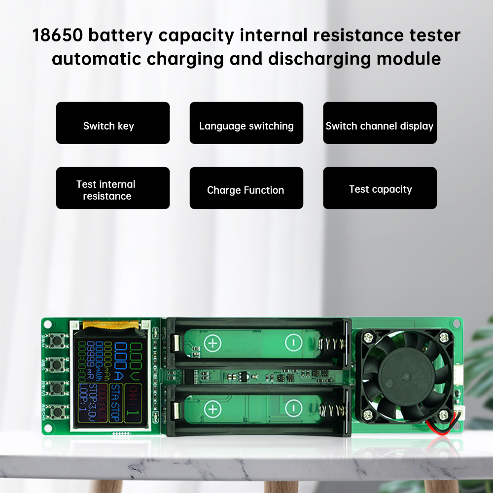 2/4/8 ช่อง 18650 แบตเตอรี่ความ - Diy Electronic Load บทวิจารณ์และราคา