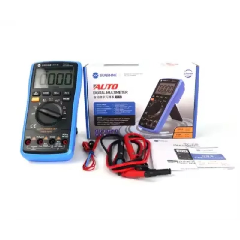 มัลติมิเตอร์ดิจิตอลแบบพกพา DT- - Multimeter Digital บทวิจารณ์และราคา