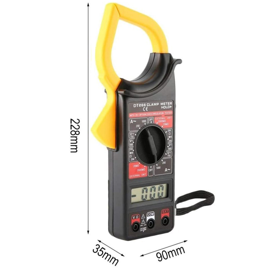 จอ LCD 3 1/2 หลัก พร้อมค่าการว - Multimeter Digital บทวิจารณ์และราคา
