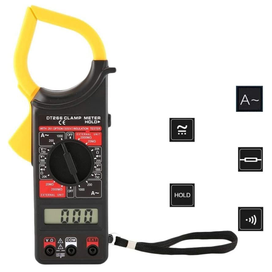 จอ LCD 3 1/2 หลัก พร้อมค่าการว - Multimeter Digital บทวิจารณ์และราคา