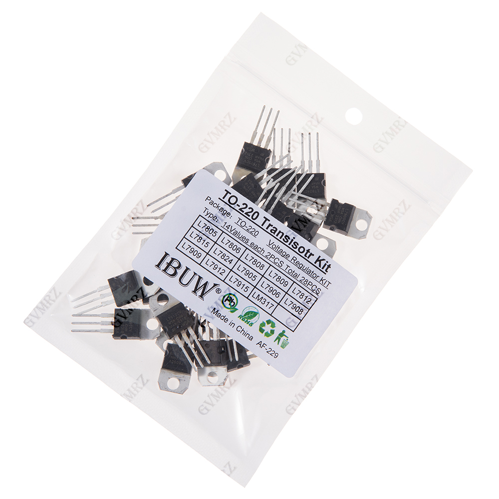 28 ชิ้น L7805 14 ค่าชุดทรานซิส - Lm317 Voltage Regulator บทวิจารณ์และราคา