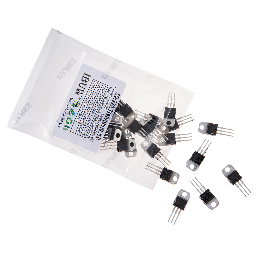 28 ชิ้น L7805 14 ค่าชุดทรานซิส - Lm317 Voltage Regulator บทวิจารณ์และราคา