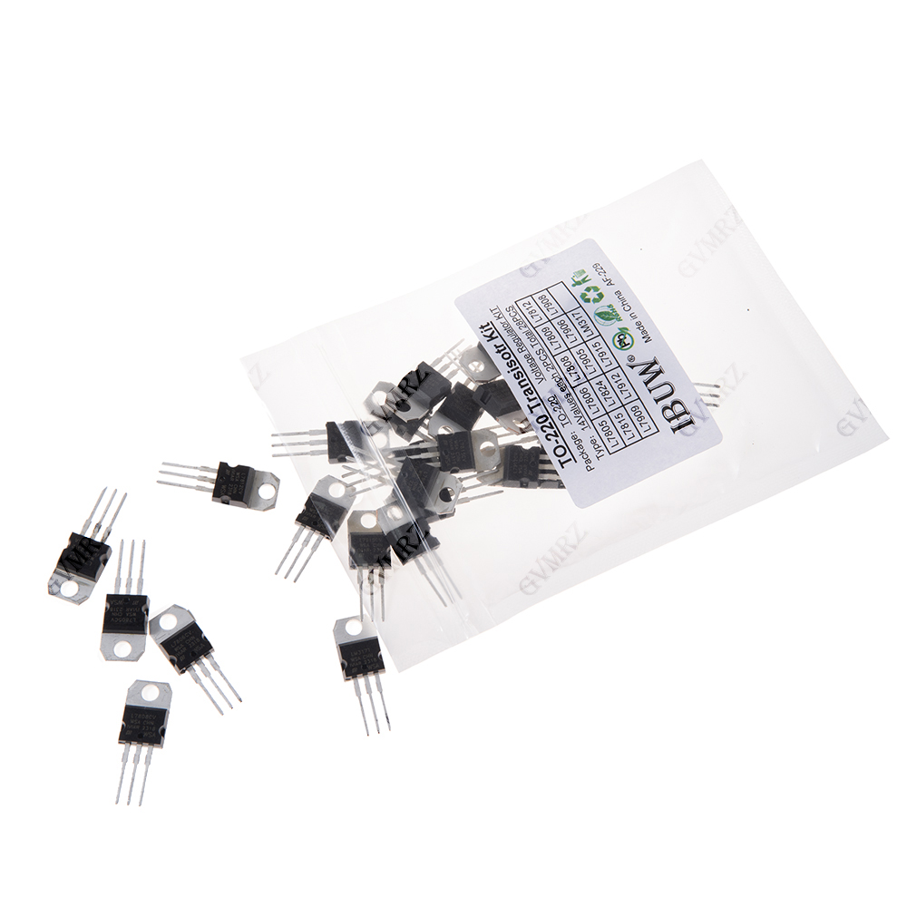 28 ชิ้น L7805 14 ค่าชุดทรานซิส - Lm317 Voltage Regulator บทวิจารณ์และราคา