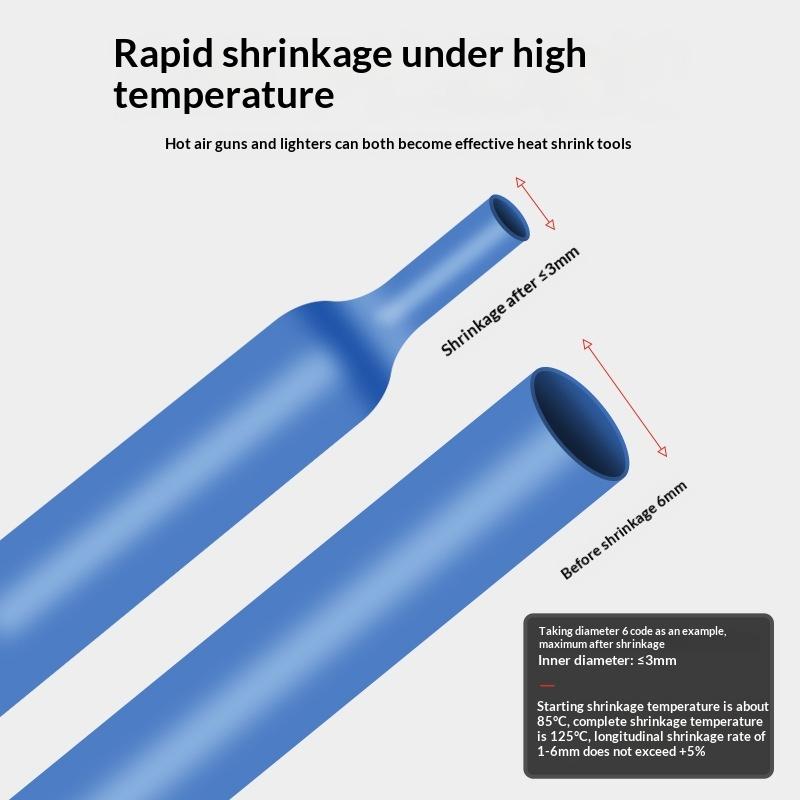 ชุดท่อหดความร้อนกันน้ำ ทนความร - Heat Shrink Tubing บทวิจารณ์และราคา