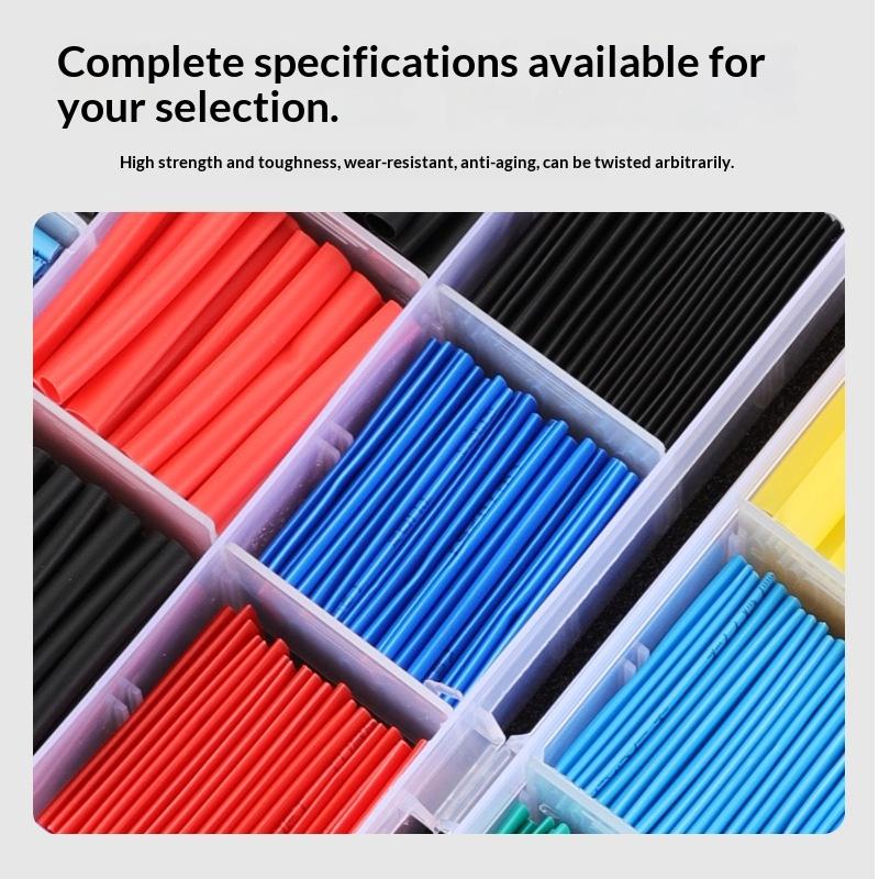 ชุดท่อหดความร้อนกันน้ำ ทนความร - Heat Shrink Tubing บทวิจารณ์และราคา
