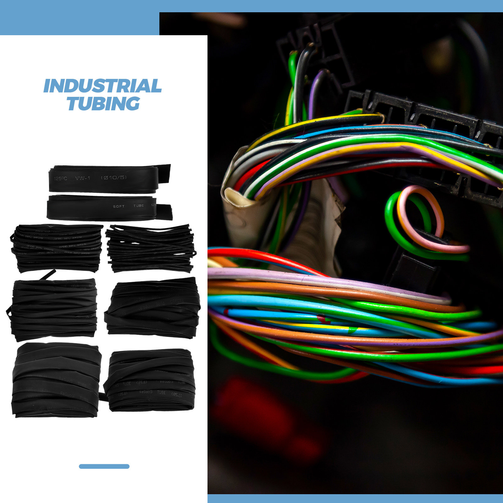 ท่อหดความร้อนแบบหนา 8 ชิ้น สำห - Heat Shrink Tubing บทวิจารณ์และราคา