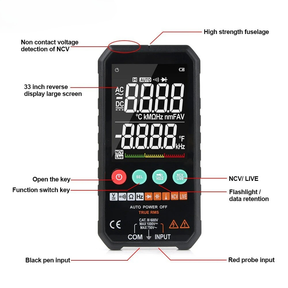 เครื่องวัดมัลติมิเตอร์ดิจิตอลอ - Multimeter Digital บทวิจารณ์และราคา