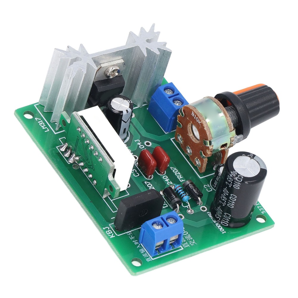 LM317 โมดูลควบคุมแรงดันไฟฟ้า 1 - Lm317 Voltage Regulator บทวิจารณ์และราคา