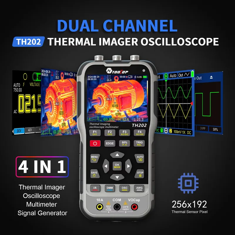 TOOLTOP TH202 TH201 ET15S ET14 - Multimeter Digital บทวิจารณ์และราคา