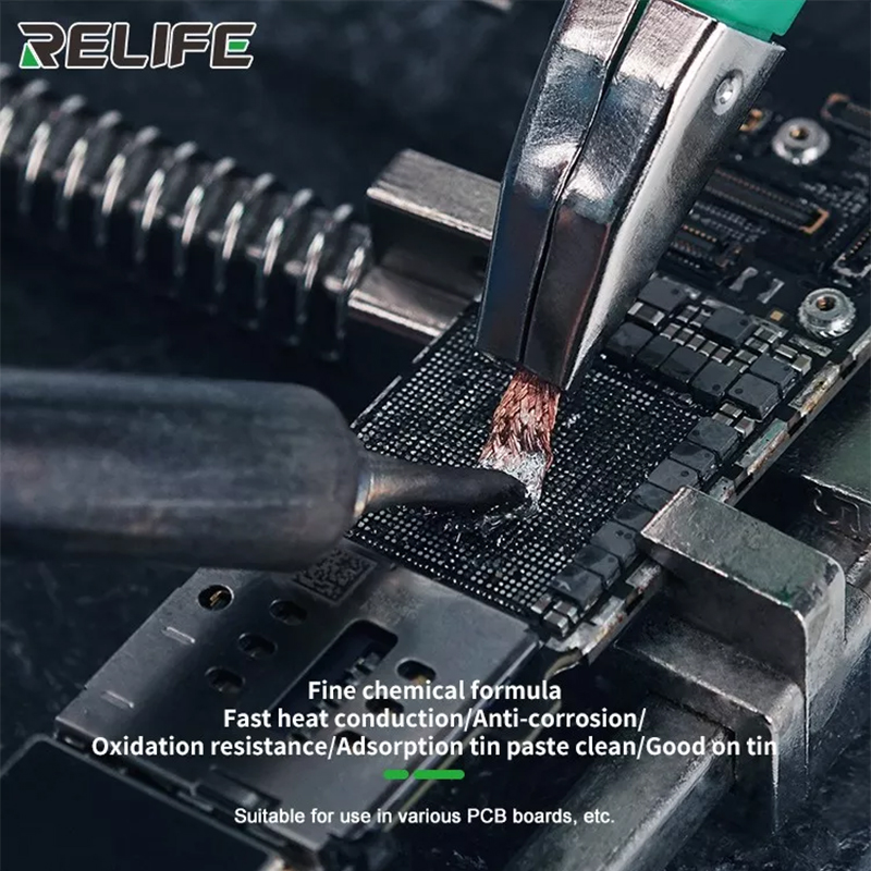 RELIFE desoldering ตาข่าย anti - Desoldering Pump Solder บทวิจารณ์และราคา