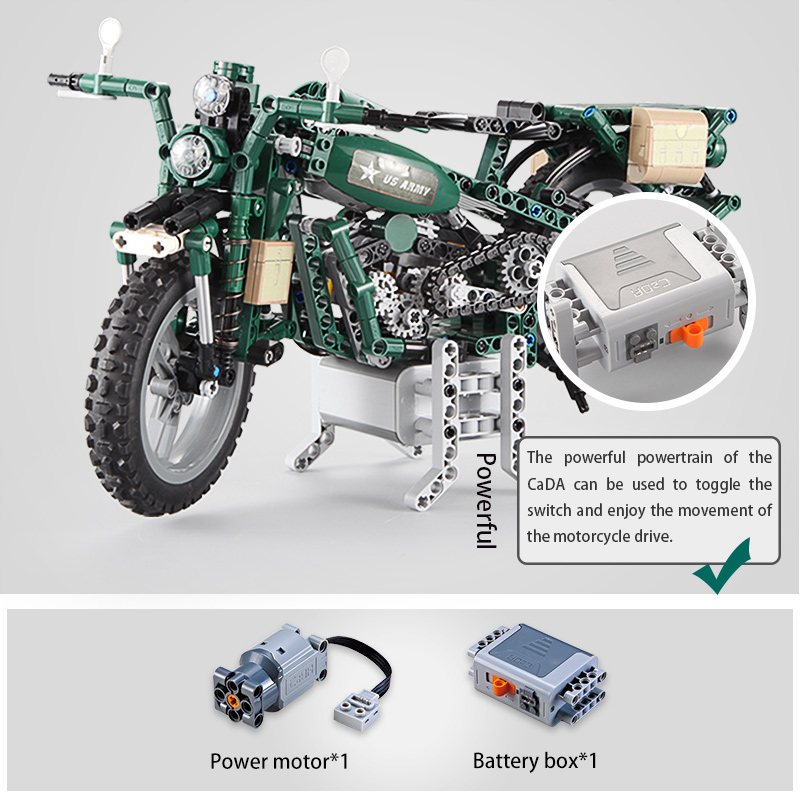 Cada 550PCS City อิเล็กทรอนิกส - Diy Motorcycle Electronics บทวิจารณ์และราคา