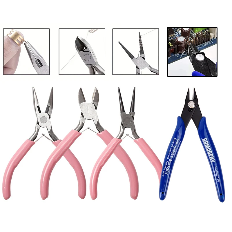 ชุดคีมตัดปากเฉียงอิเล็กทรอนิกส - Diy Electronics Gadget บทวิจารณ์และราคา