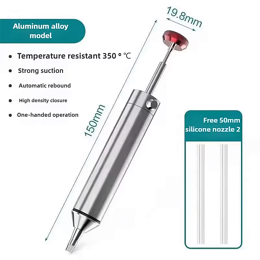 ปั๊มดูดตะกั่วอะลูมิเนียม ปืนดู - Desoldering Pump Solder บทวิจารณ์และราคา