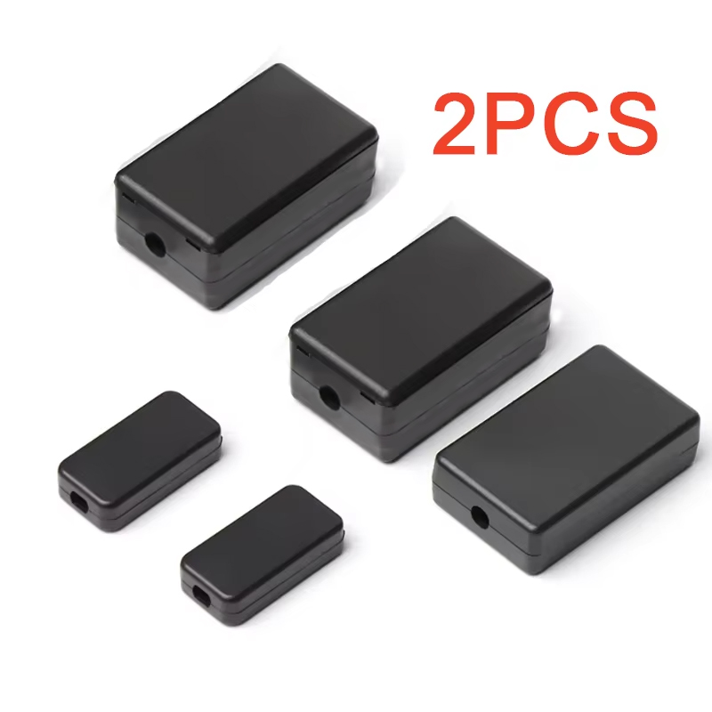 กล่องพลาสติกกันน้ำสีดำ 2 ชิ้น  - Diy Electronics Organizer บทวิจารณ์และราคา