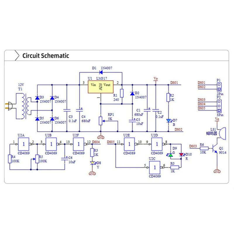 BHTS-2X LM317 ชุด DIY ตัวควบคุ - Lm317 Voltage Regulator บทวิจารณ์และราคา