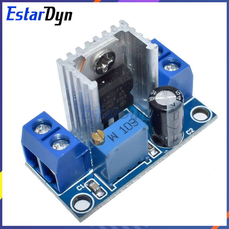 Estardyn LM317 ปรับแรงดันไฟฟ้า - Lm317 Voltage Regulator บทวิจารณ์และราคา