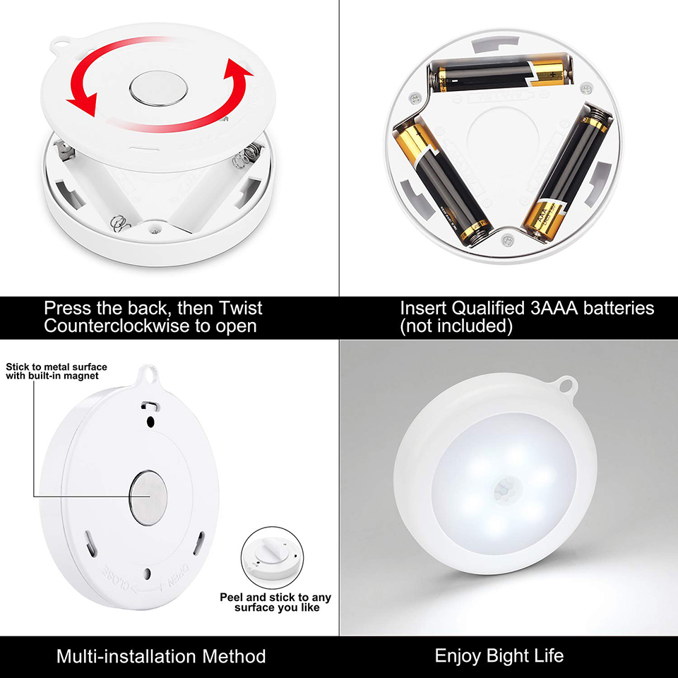 PIR Motion Sensor LED Night Li - Ldr Light Sensor บทวิจารณ์และราคา