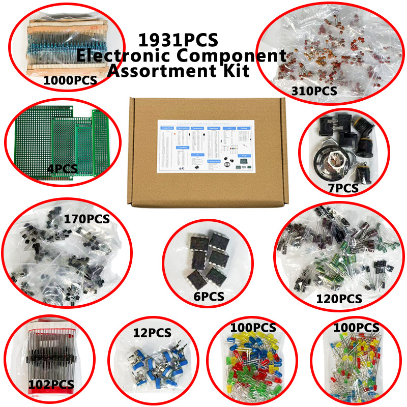 ชุดอุปกรณ์อิเล็กทรอนิกส์ 1900  - Diy Electronics Gadget บทวิจารณ์และราคา