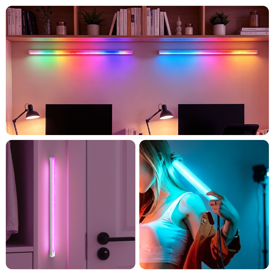 ไฟตู้แม่เหล็ก LED RGB ขนาด 30  - Ldr Light Sensor บทวิจารณ์และราคา