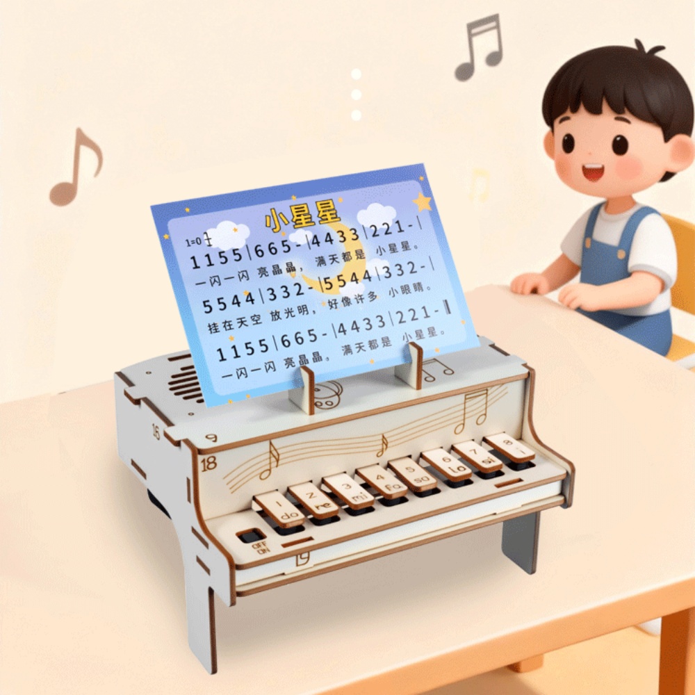ชุดประกอบเปียโนอิเล็กทรอนิกส์ไ - Diy Electronics Gadget บทวิจารณ์และราคา