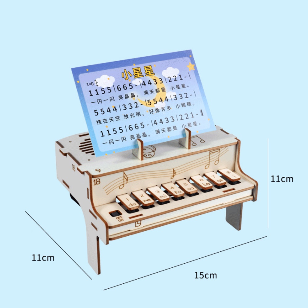 ชุดประกอบเปียโนอิเล็กทรอนิกส์ไ - Diy Electronics Gadget บทวิจารณ์และราคา