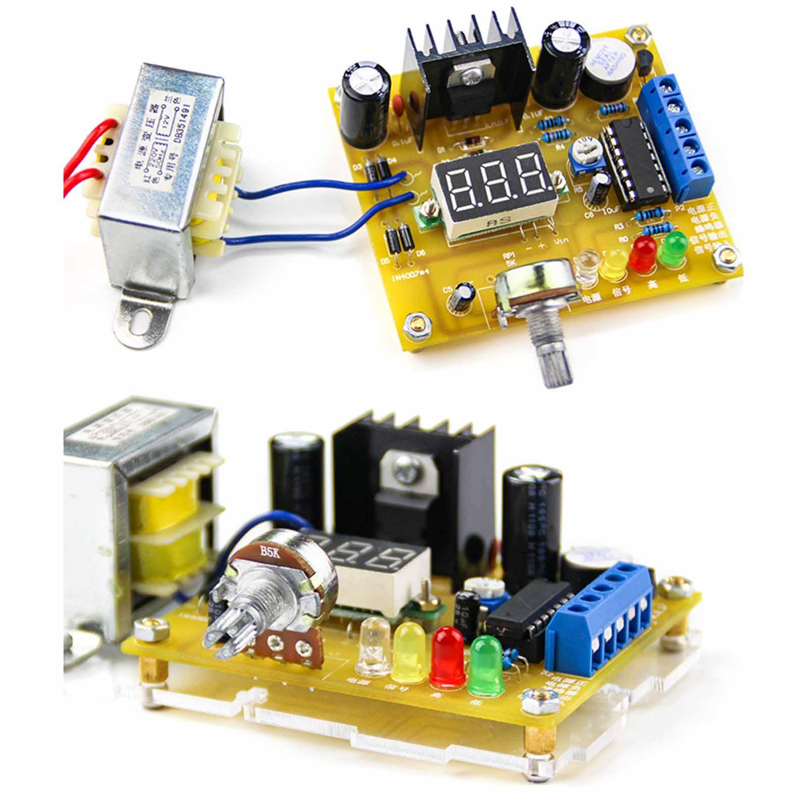 โมดูลจ่ายไฟ บอร์ดควบคุมแรงดันไ - Diy Electronics Course บทวิจารณ์และราคา