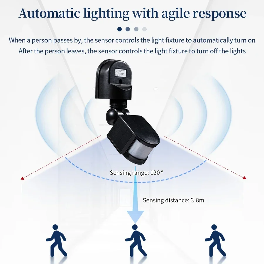 PIR Motion Sensor 220V 110V 12 - Ldr Light Sensor บทวิจารณ์และราคา