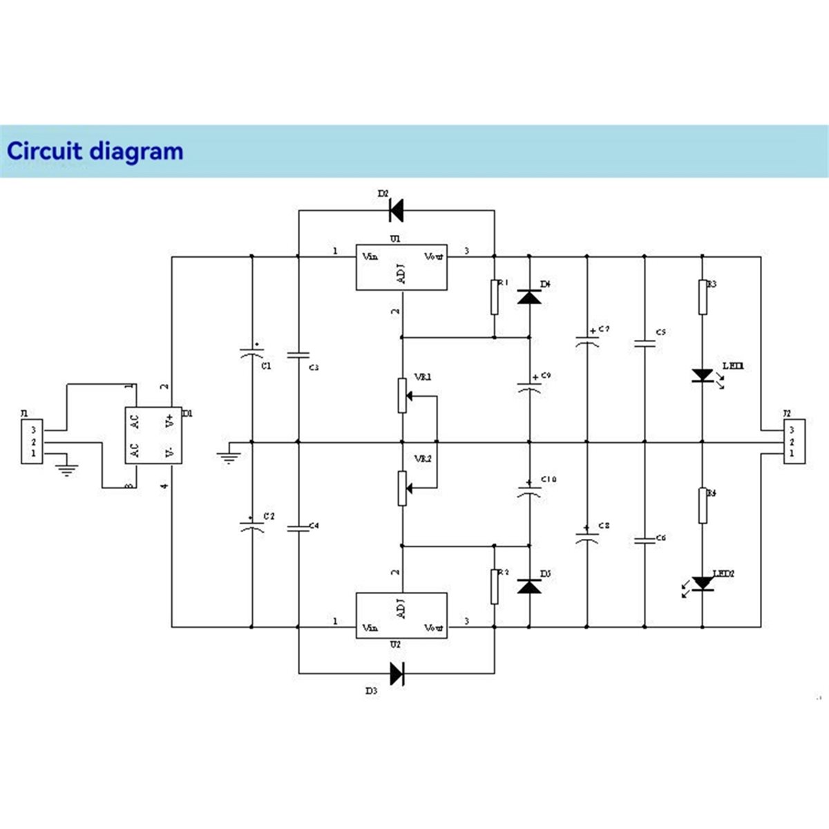 A49T LM317 LM337 โมดูลบอร์ดจ่า - Lm317 Voltage Regulator บทวิจารณ์และราคา