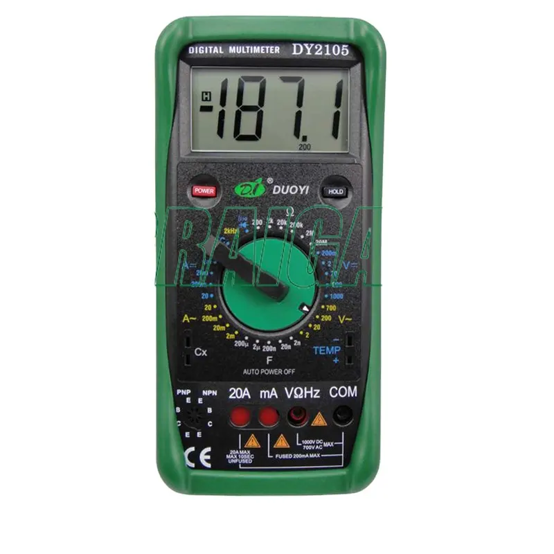 มัลติมิเตอร์แบบดิจิตอล DY2105  - Multimeter Digital บทวิจารณ์และราคา