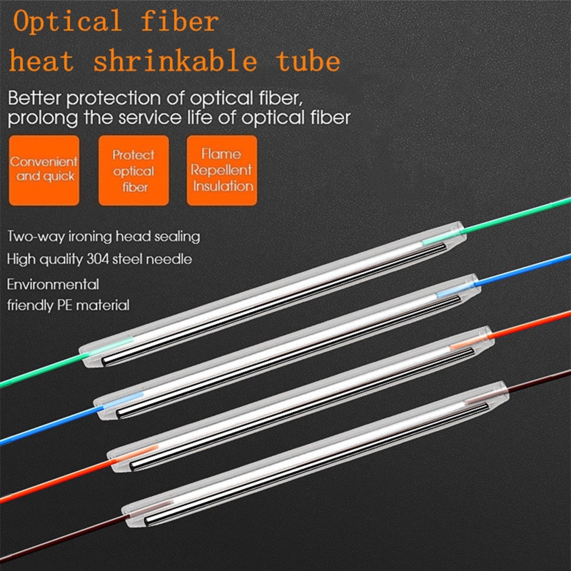 100Pcs Fiber แขน (45มม.60มม.)  - Heat Shrink Tubing บทวิจารณ์และราคา